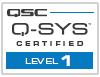 Q-SYS Training-badges_Level1