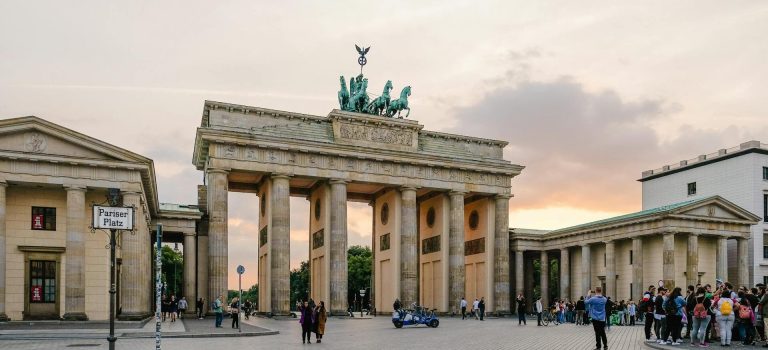 Ein Bild vom Brandenburger Tor